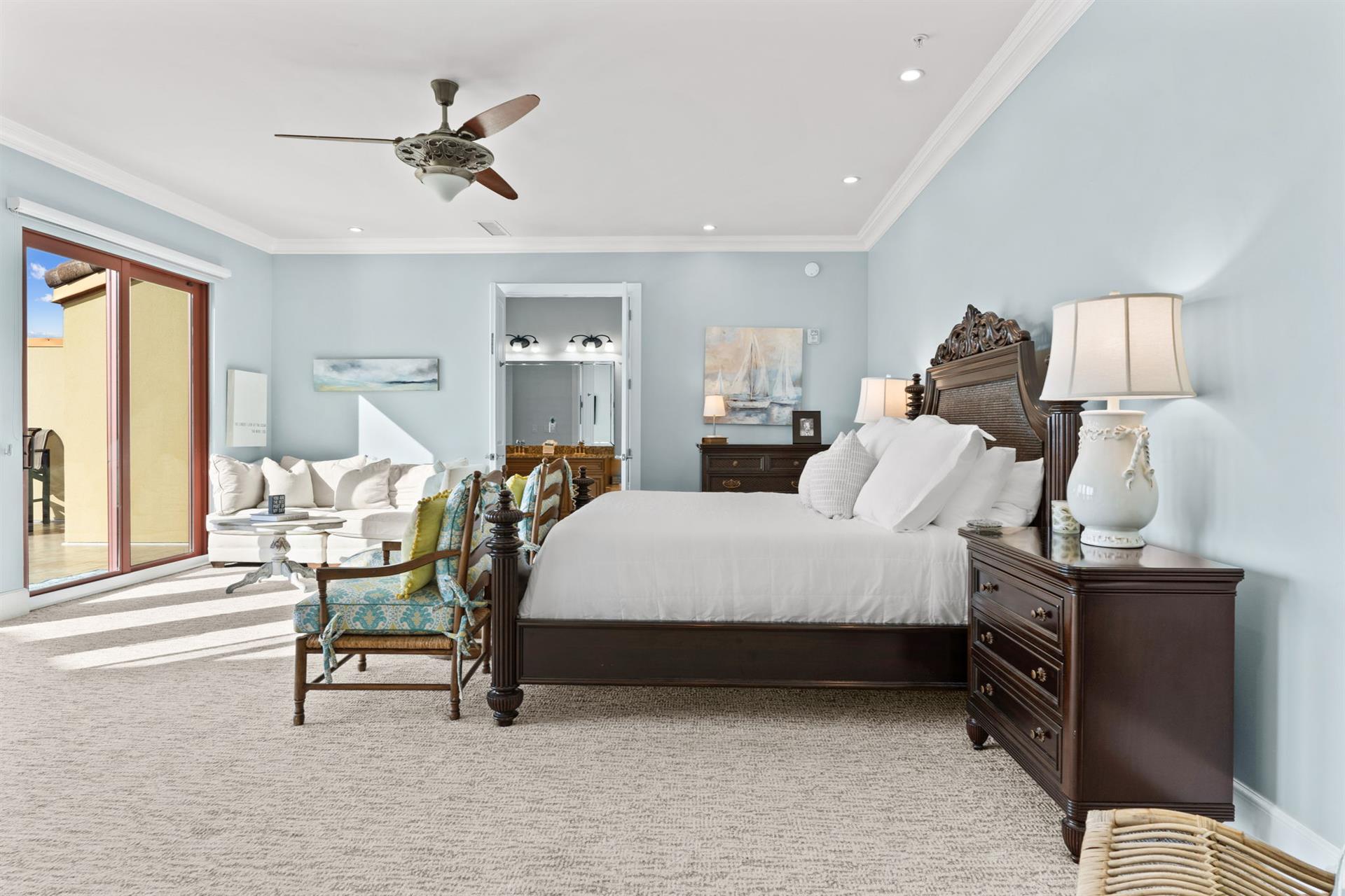 Bedroom 1 on 2nd Floor with King Bed