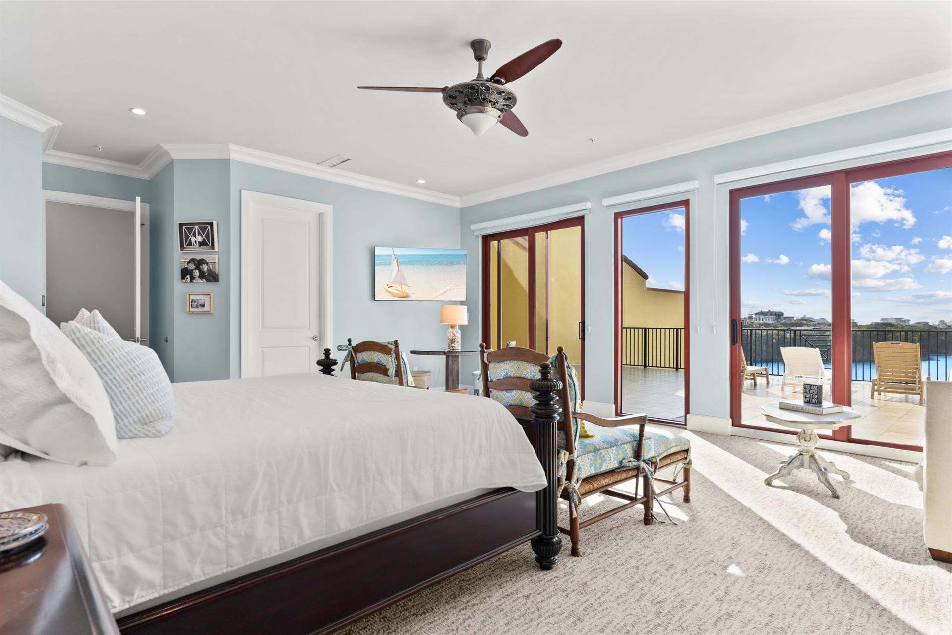 Bedroom 1 on 2nd Floor with Amazing View