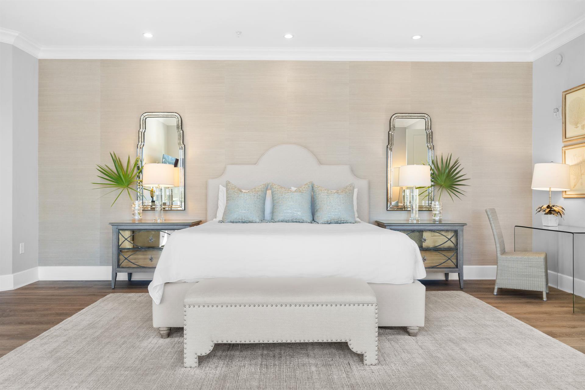 Relax and Unwind in Bedroom 1 with the 2nd Floor to Yourself