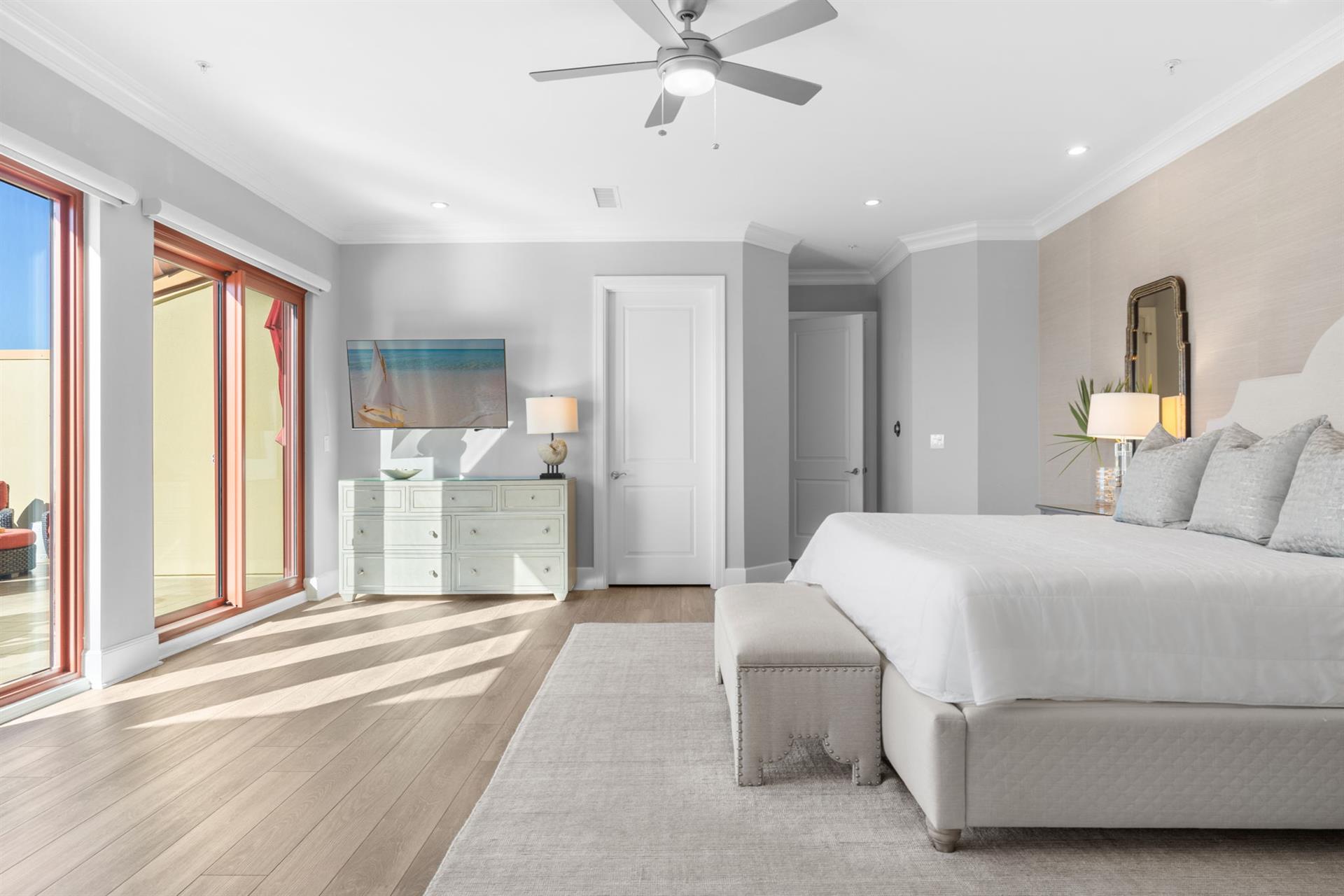 Bedroom 1 with King Bed on 2nd Floor