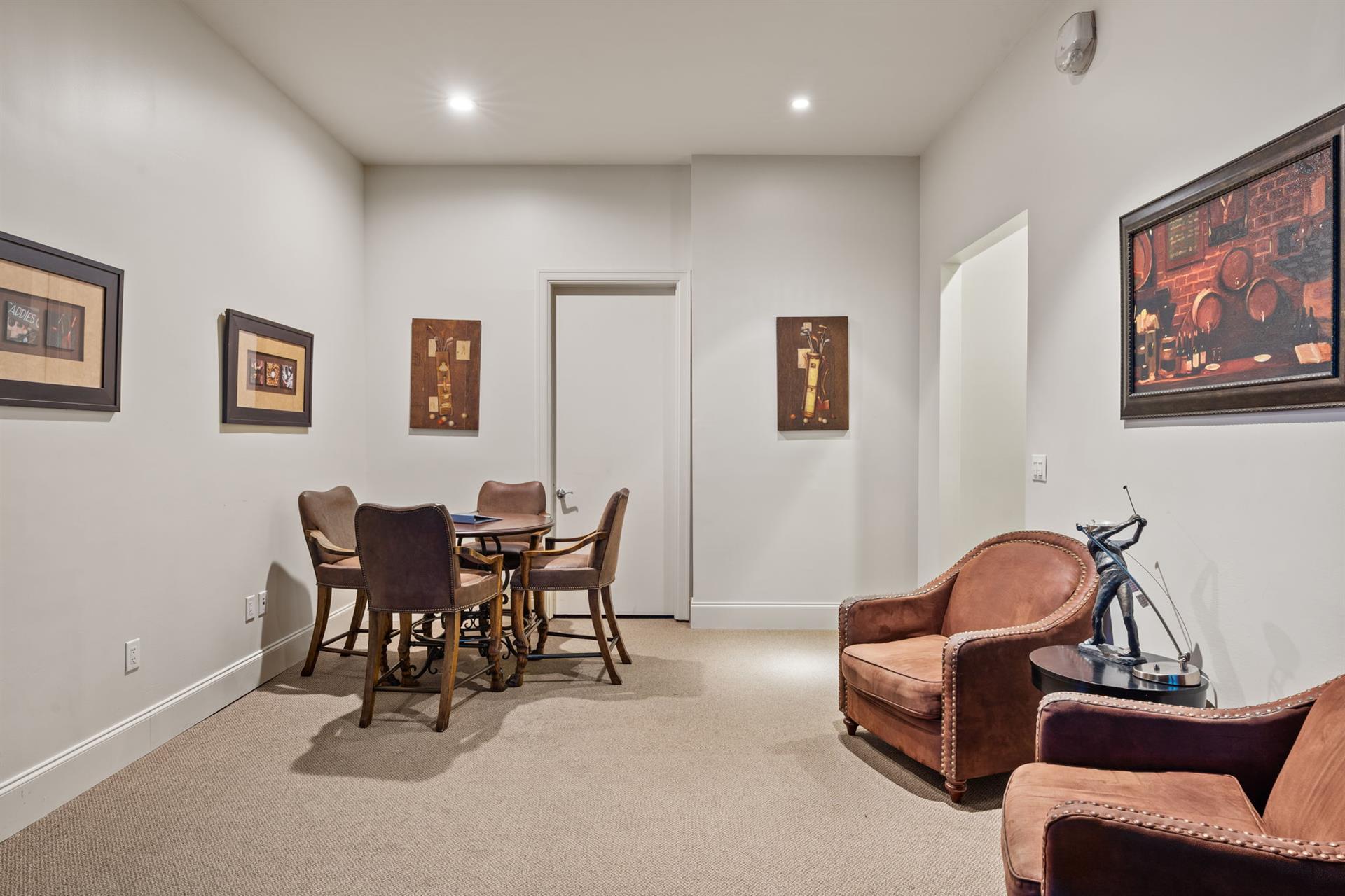 Golf Simulator Lounge