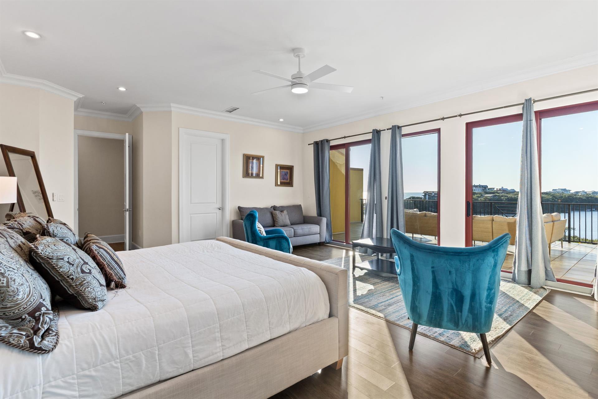 Bedroom 1 Stunning View  Private Balcony Access