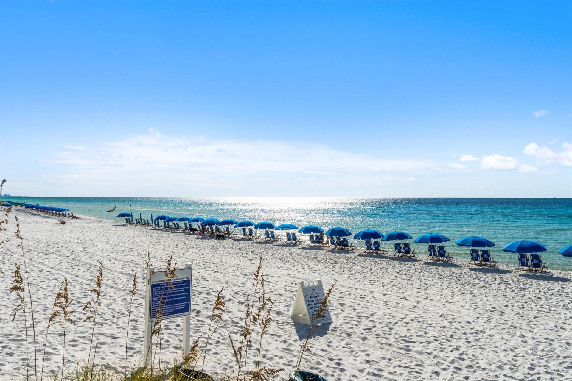 Beach and Rental Beach Chair Set Up