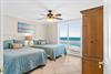 Guest bedroom with beach view