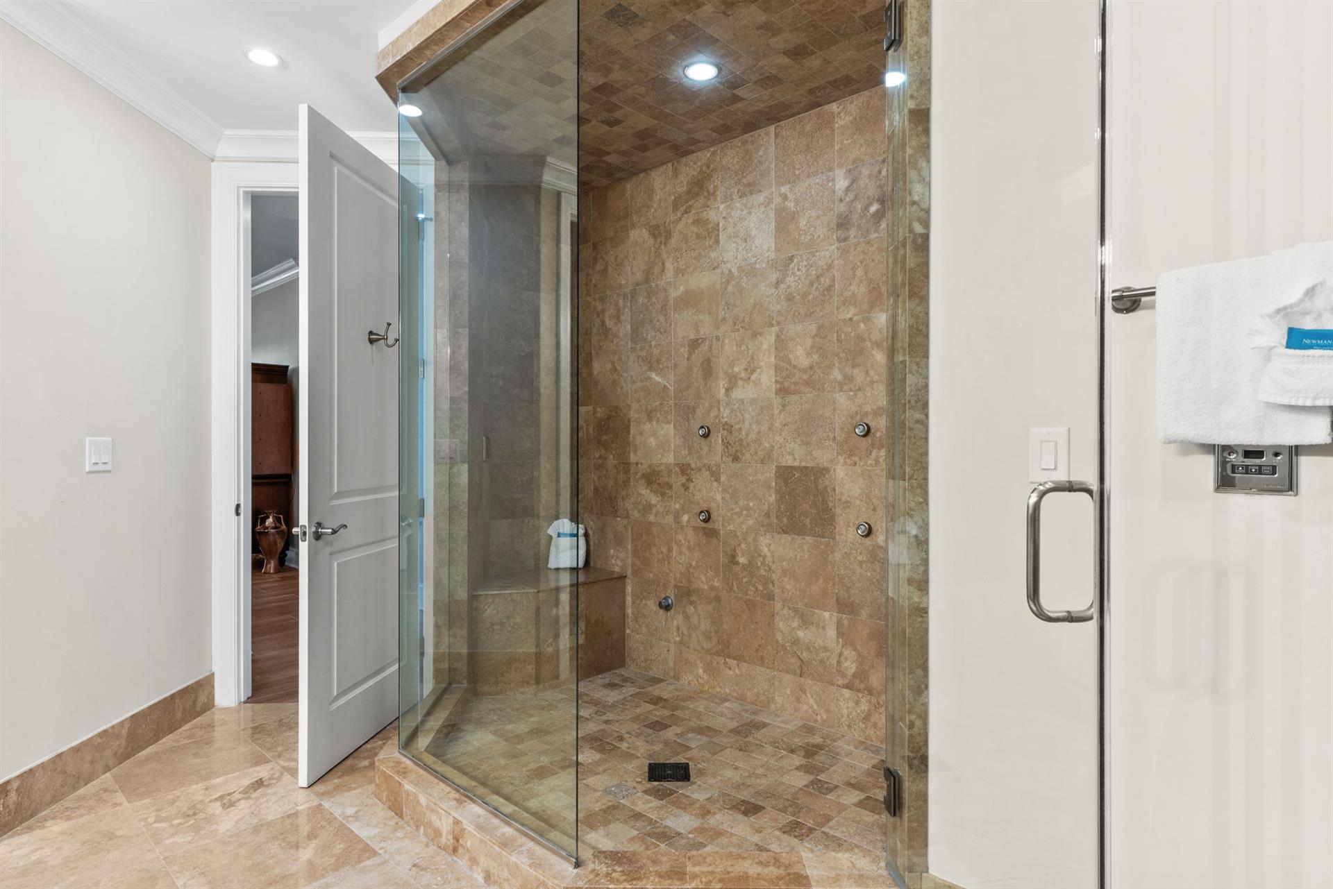 Bathroom 1 with Walk In Shower