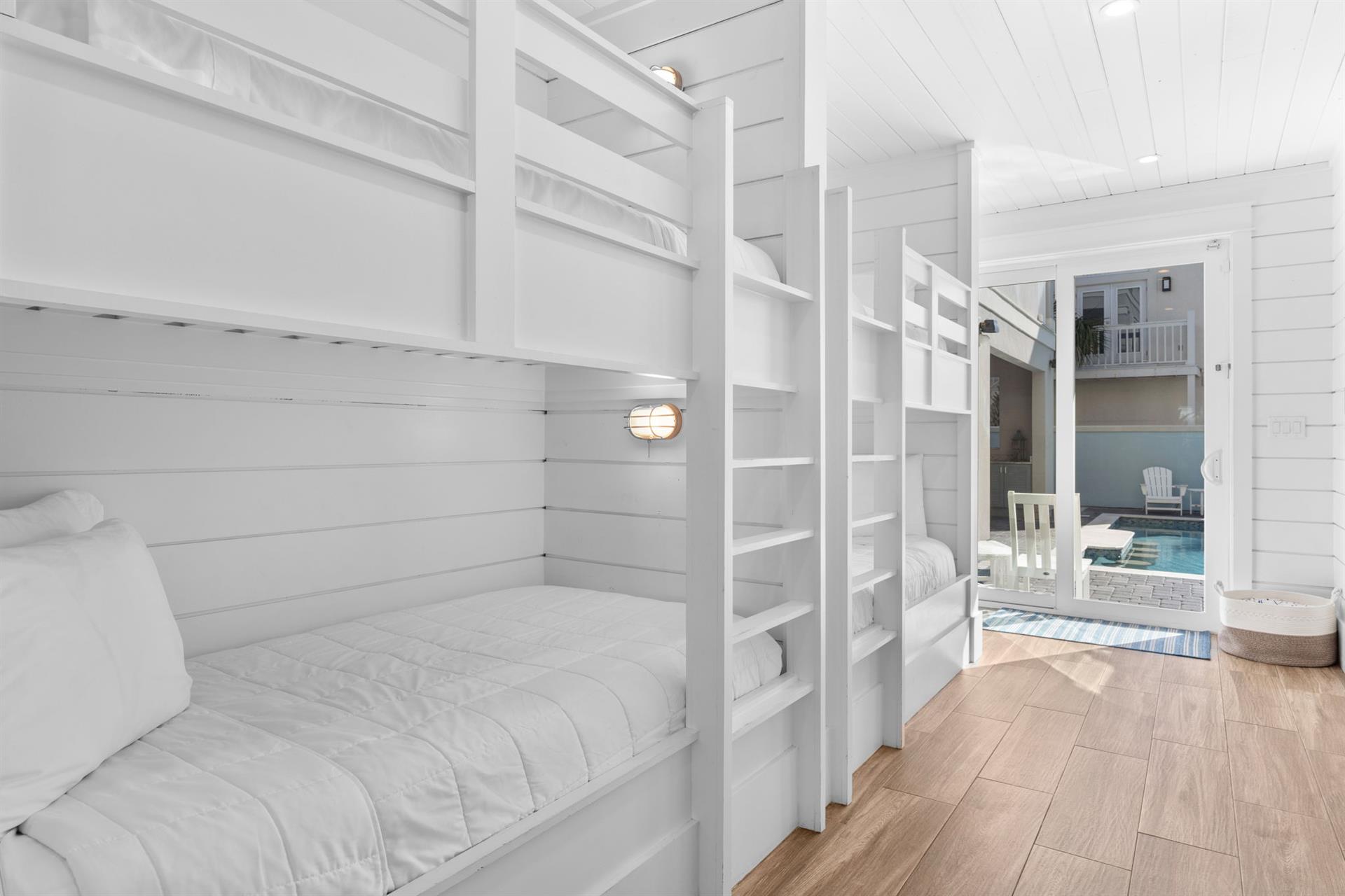 Built in Bunks on 1st Floor