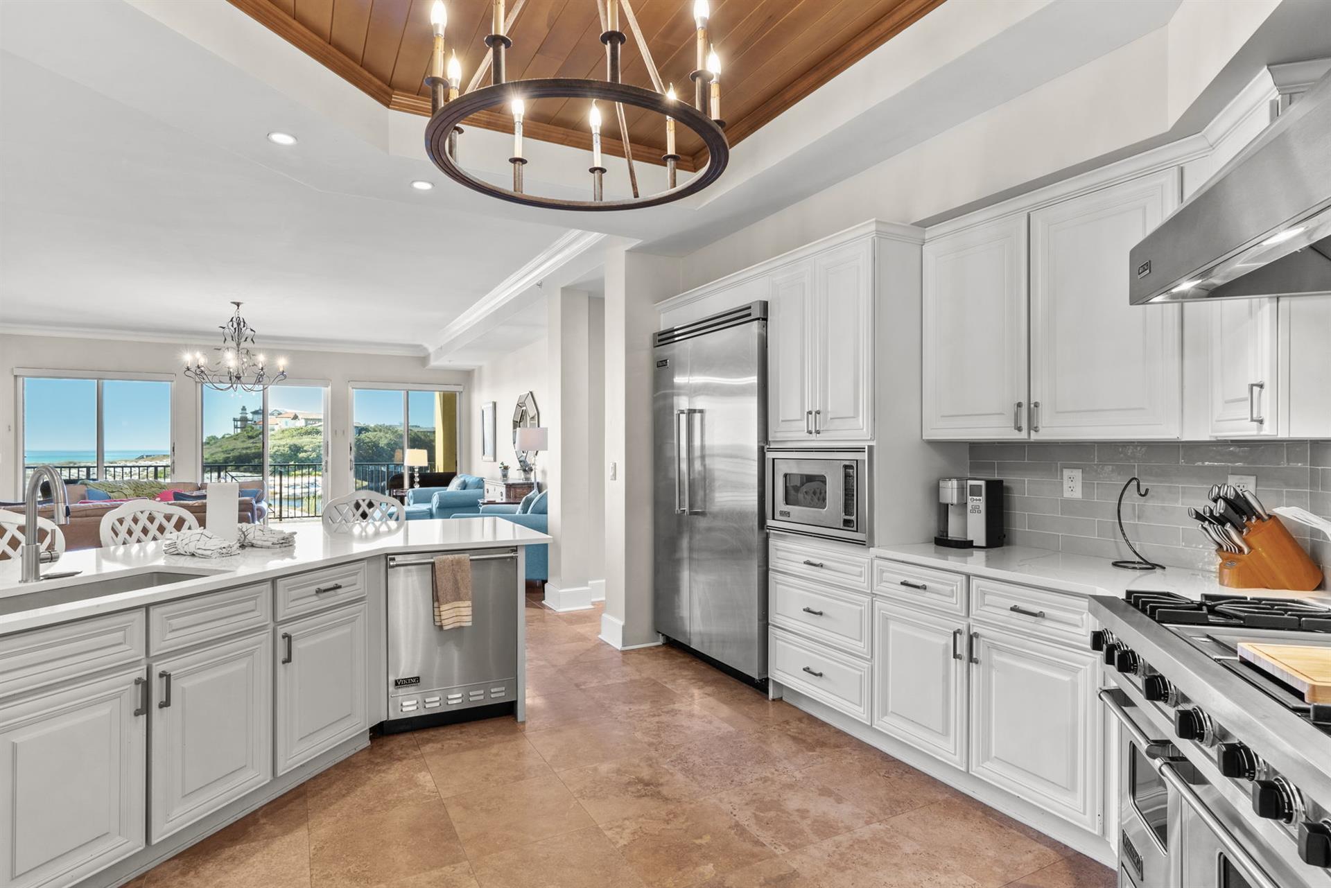 Kitchen with Stainless Steel Appliances