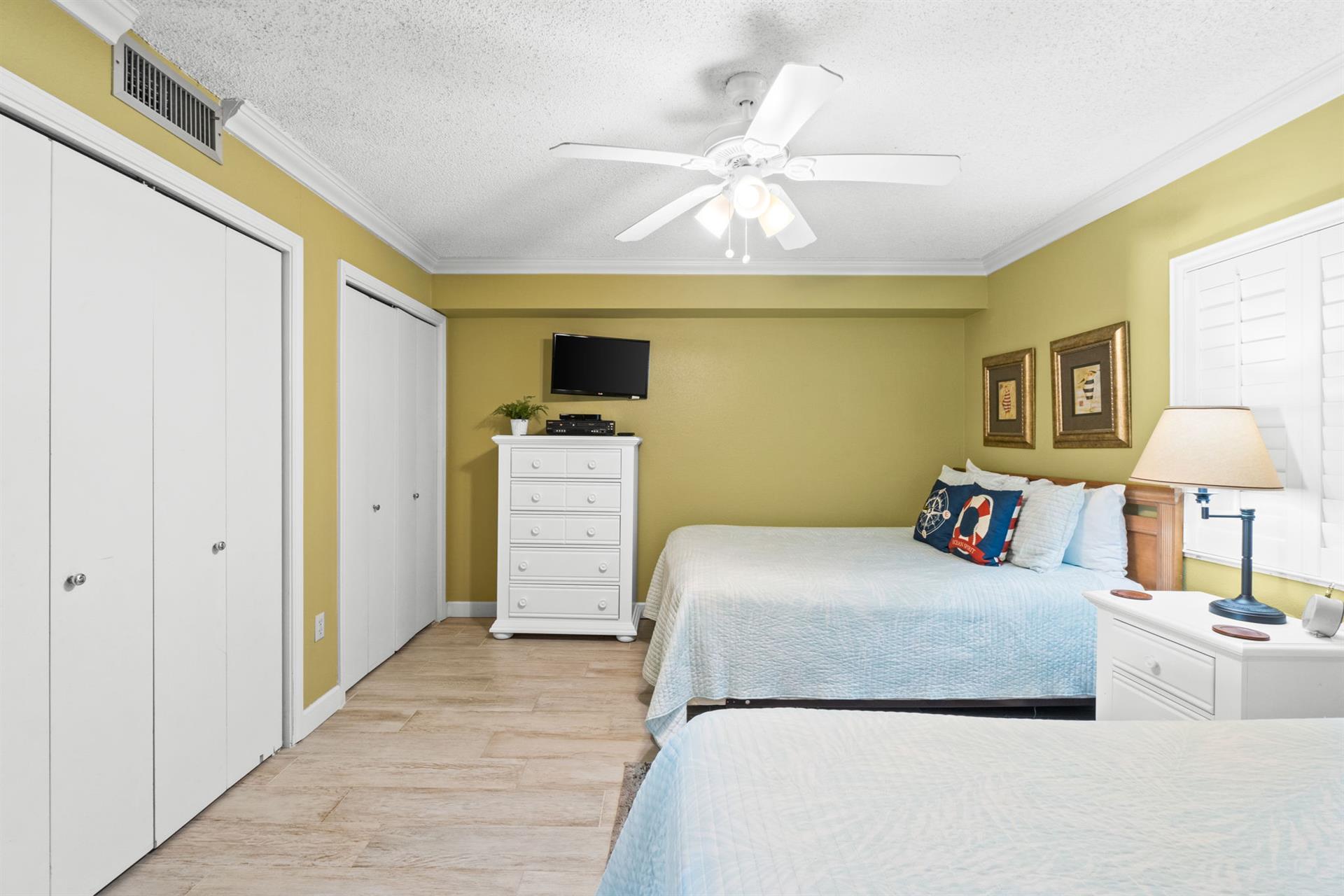 Guest Bedroom with TV