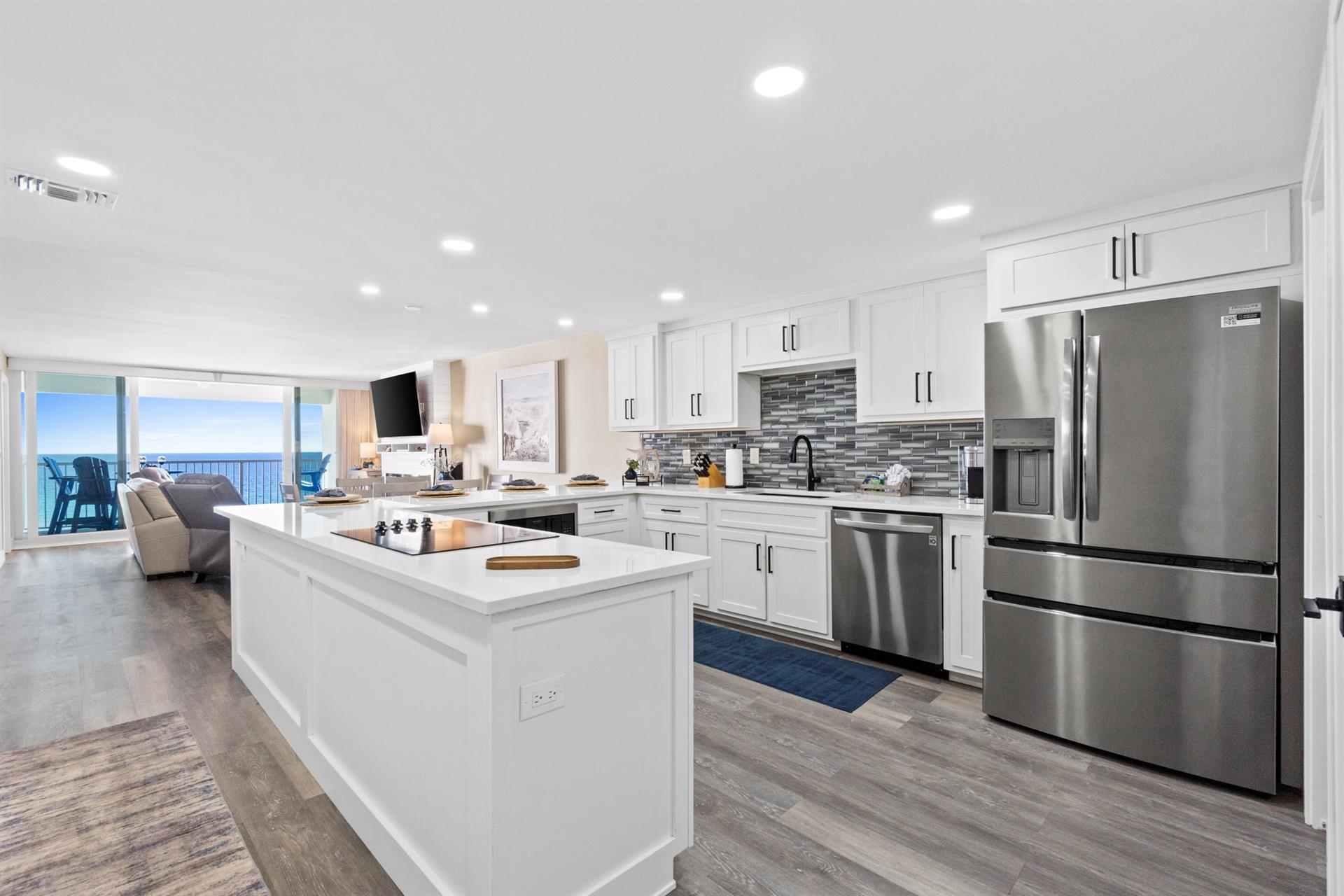 Kitchen All Stainless Appliances