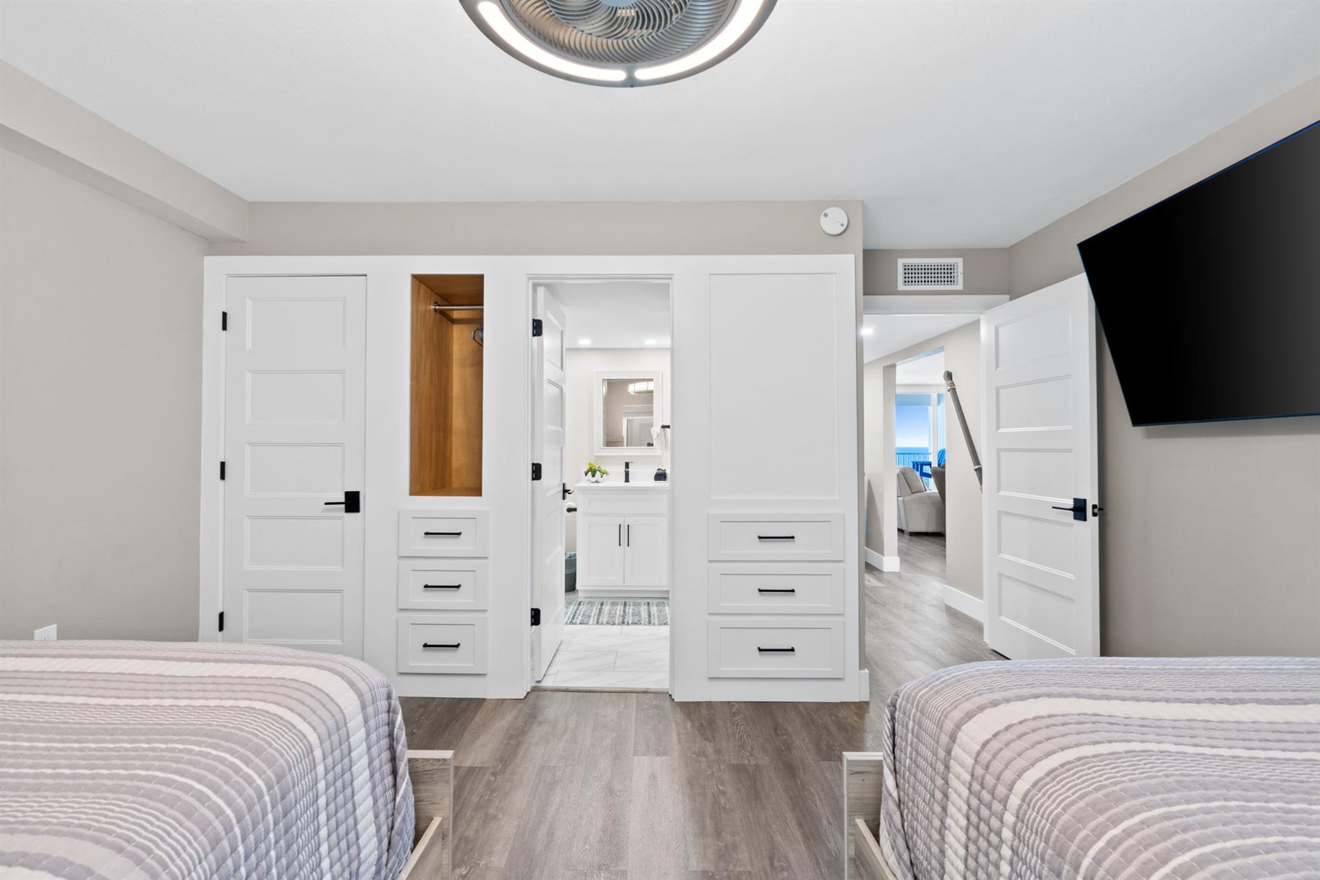 Access Door from Guest Bedroom to Guest Bath