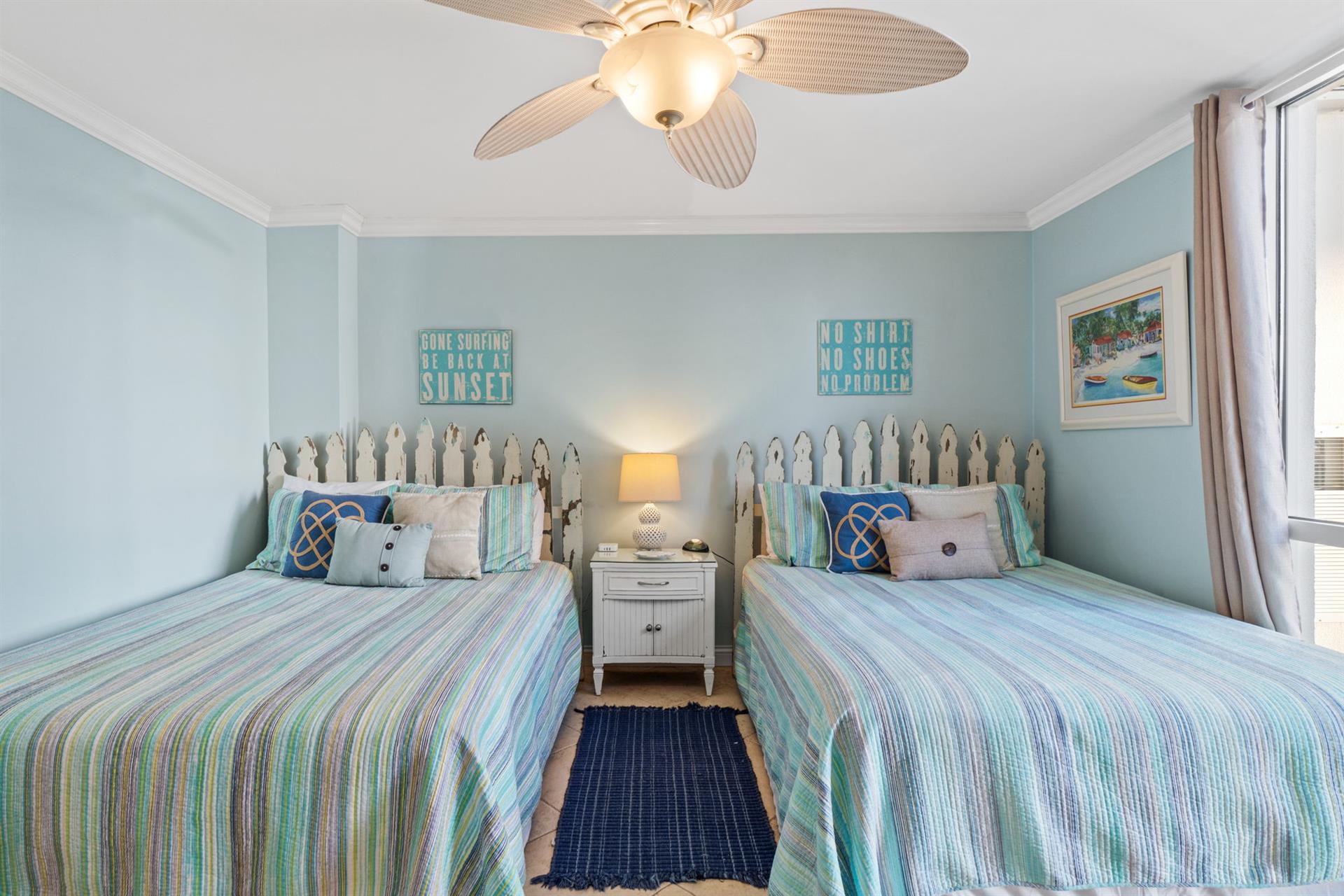 Guest Bedroom with Full Beds.