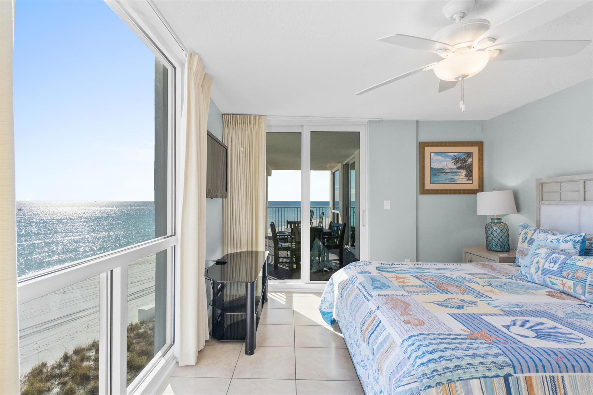 Master Bedroom with beach view