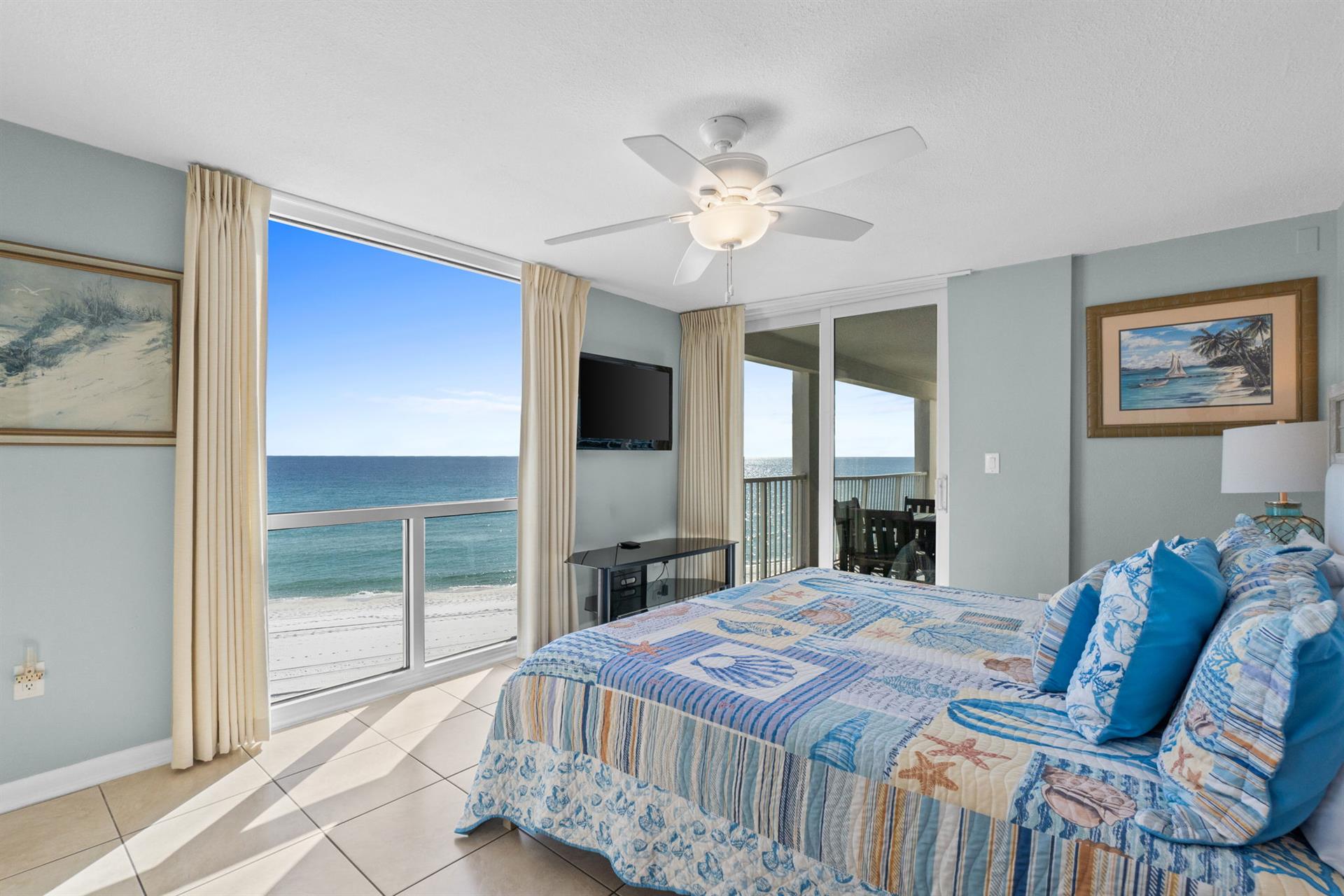 Master Bedroom with balcony access