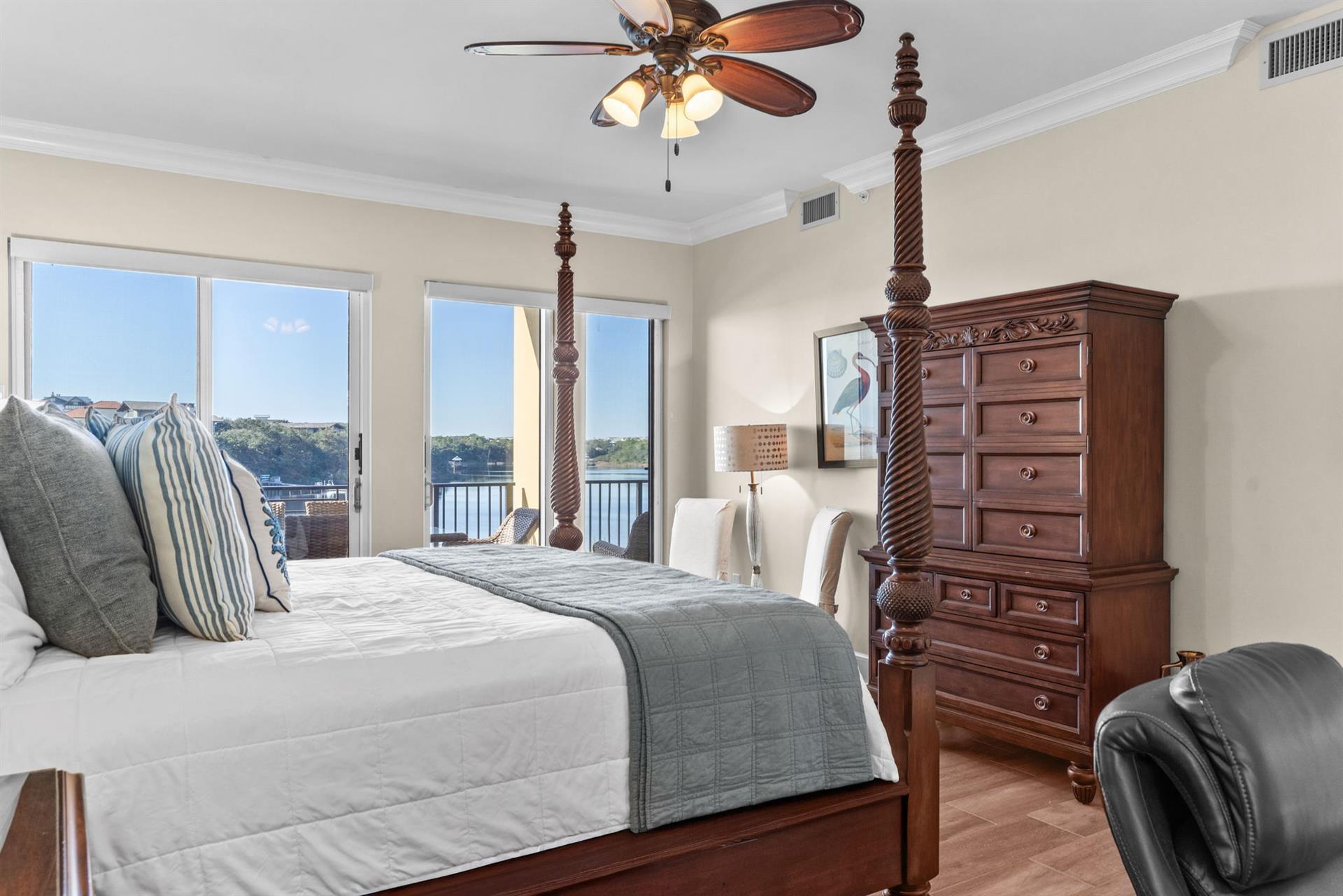 Stunning View from Bedroom 1