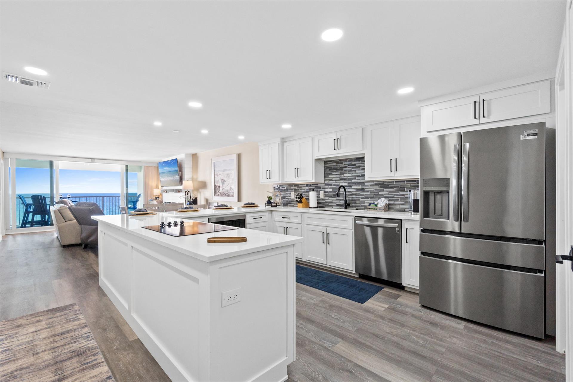 Kitchen All Stainless Appliances