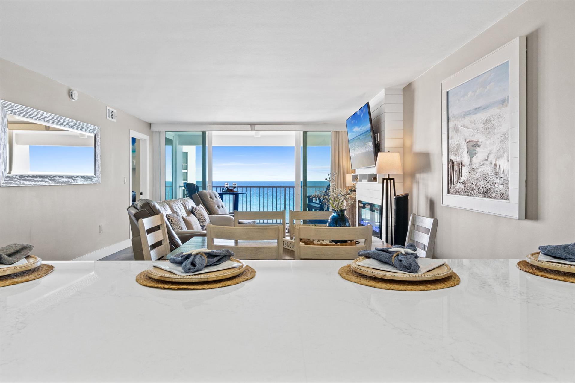 View to Balcony from Kitchen