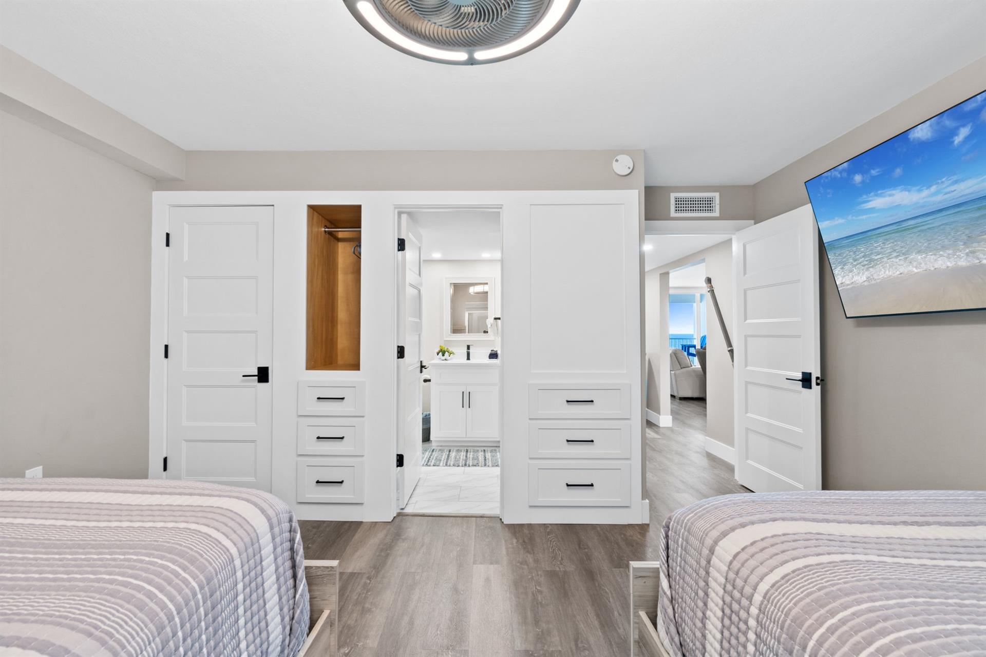 Access Door from Guest Bedroom to Guest Bath