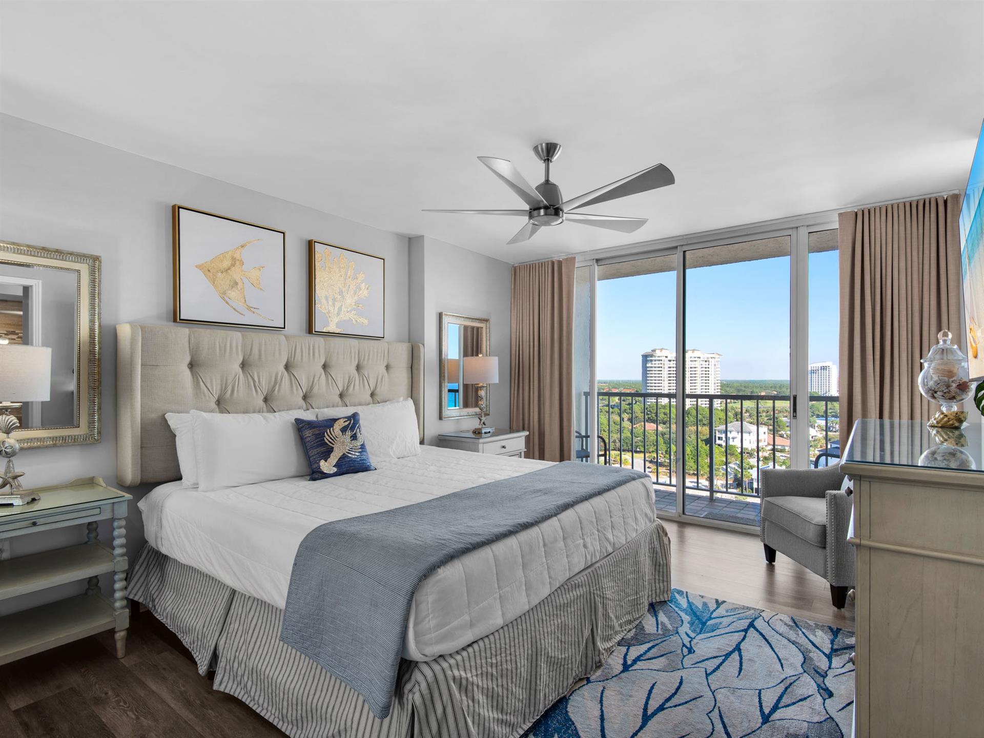 Guest Bedroom with King Bed