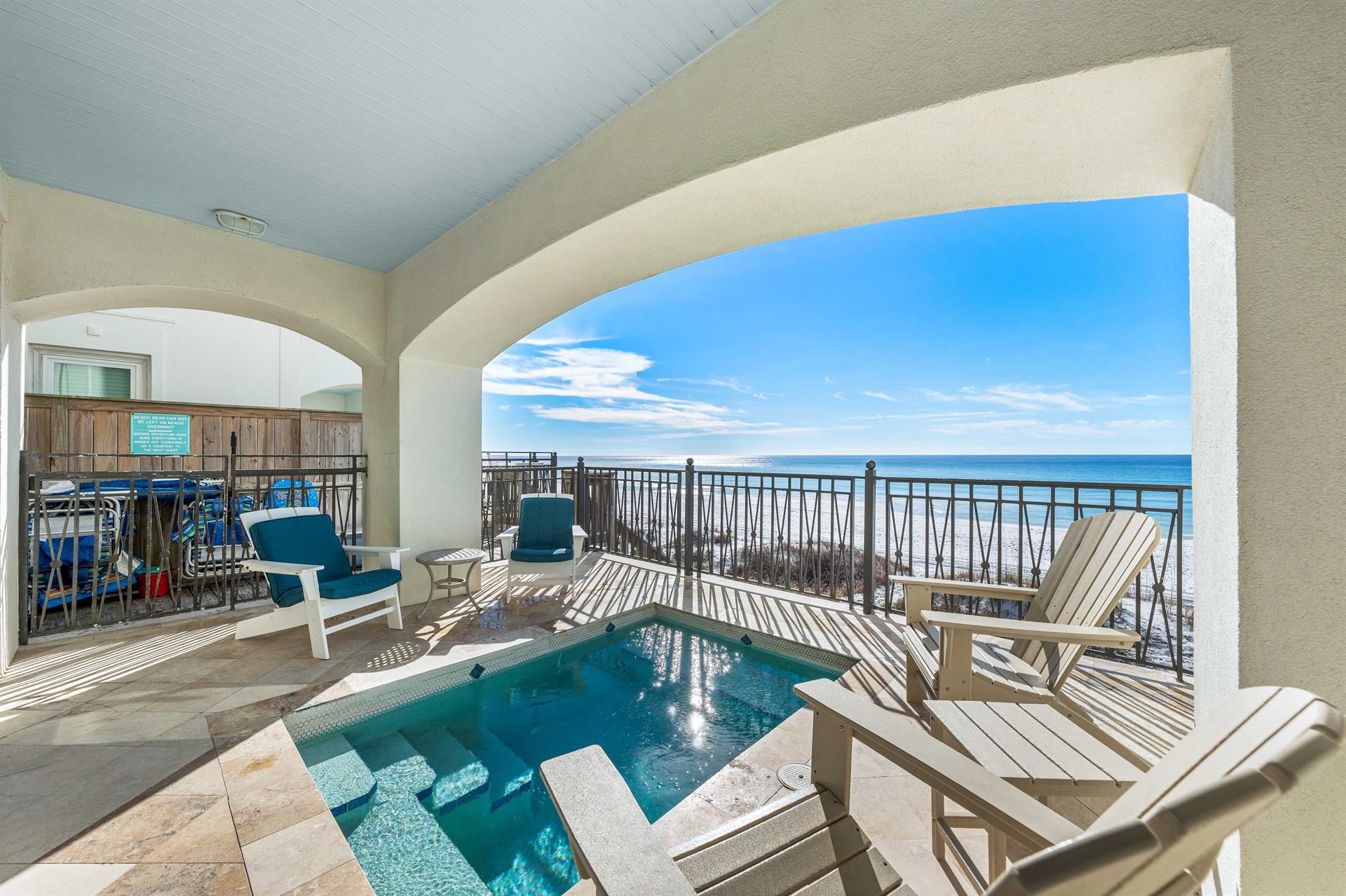 Gulf Views From the Splash Pool