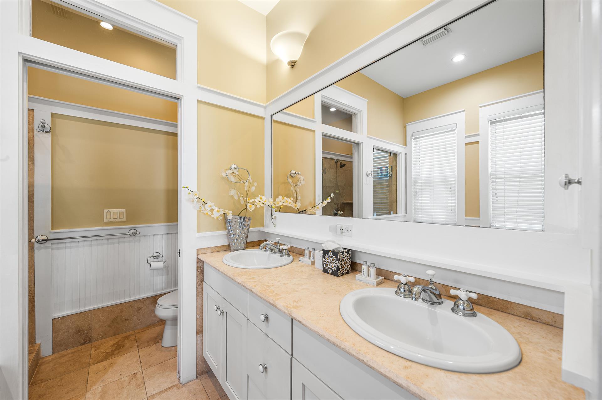 Ensuite Double Vanity.