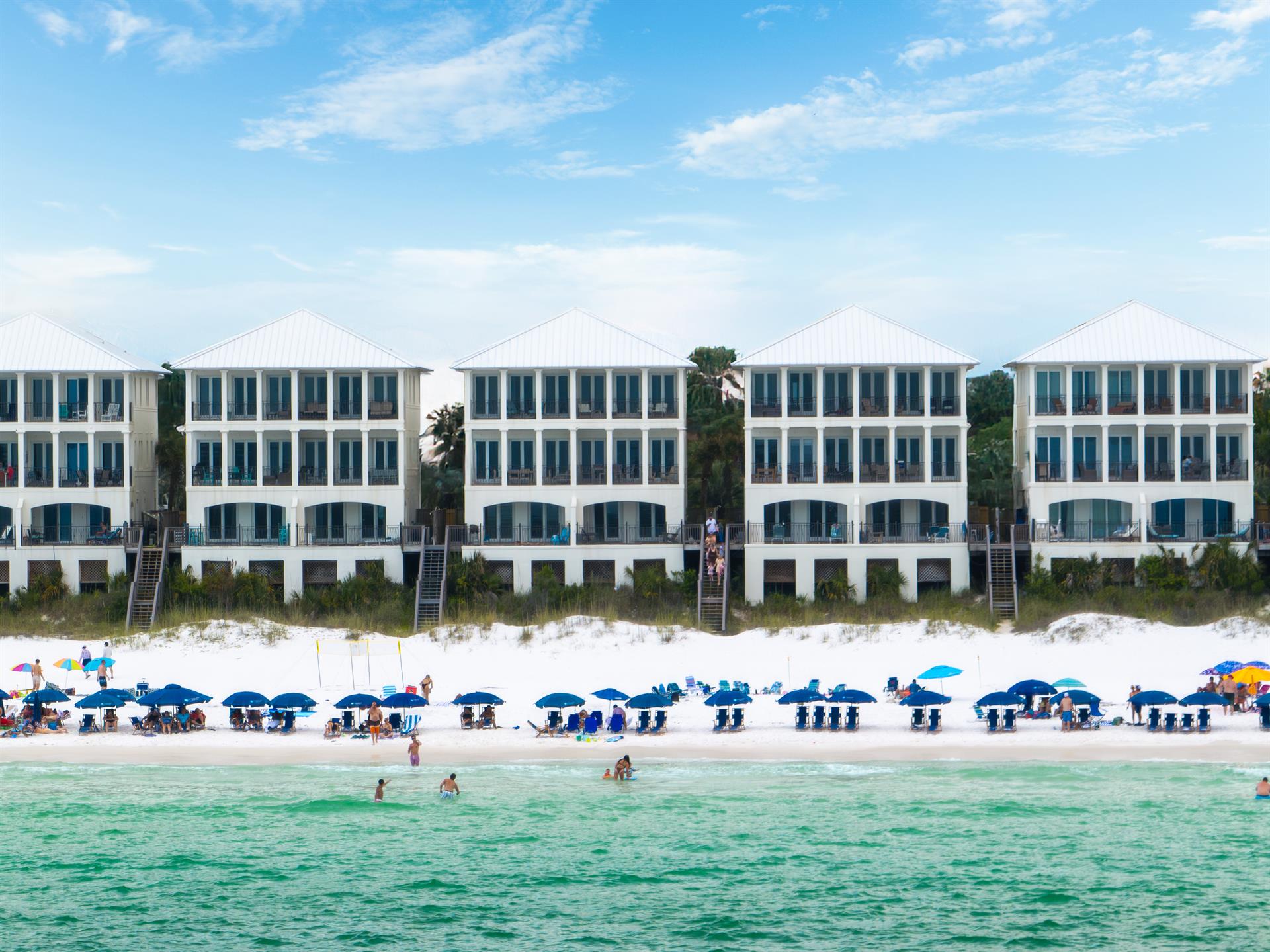 Sunset Over Seas is Directly Beachfront