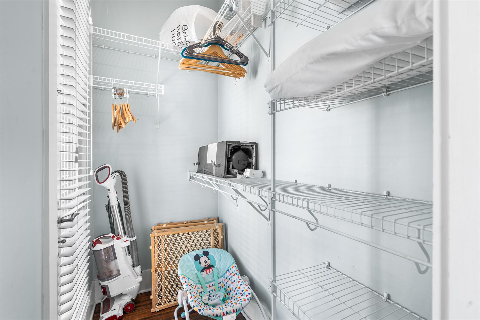 Lots of Closet Space for this Walk in Second Floor Bedroom