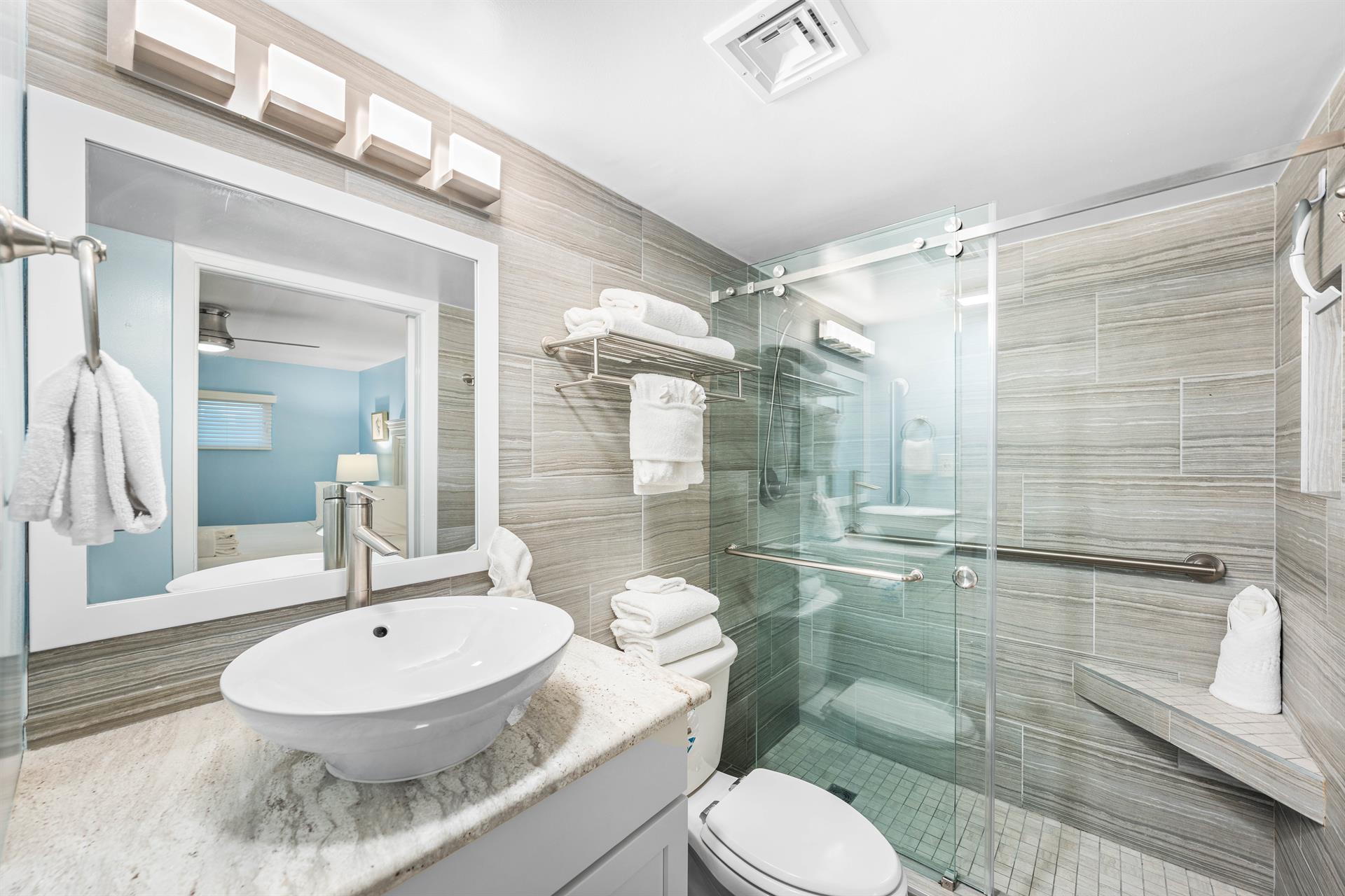 Bathroom with Walkin Shower