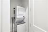 Stackable Washer and Dryer on 1st Floor