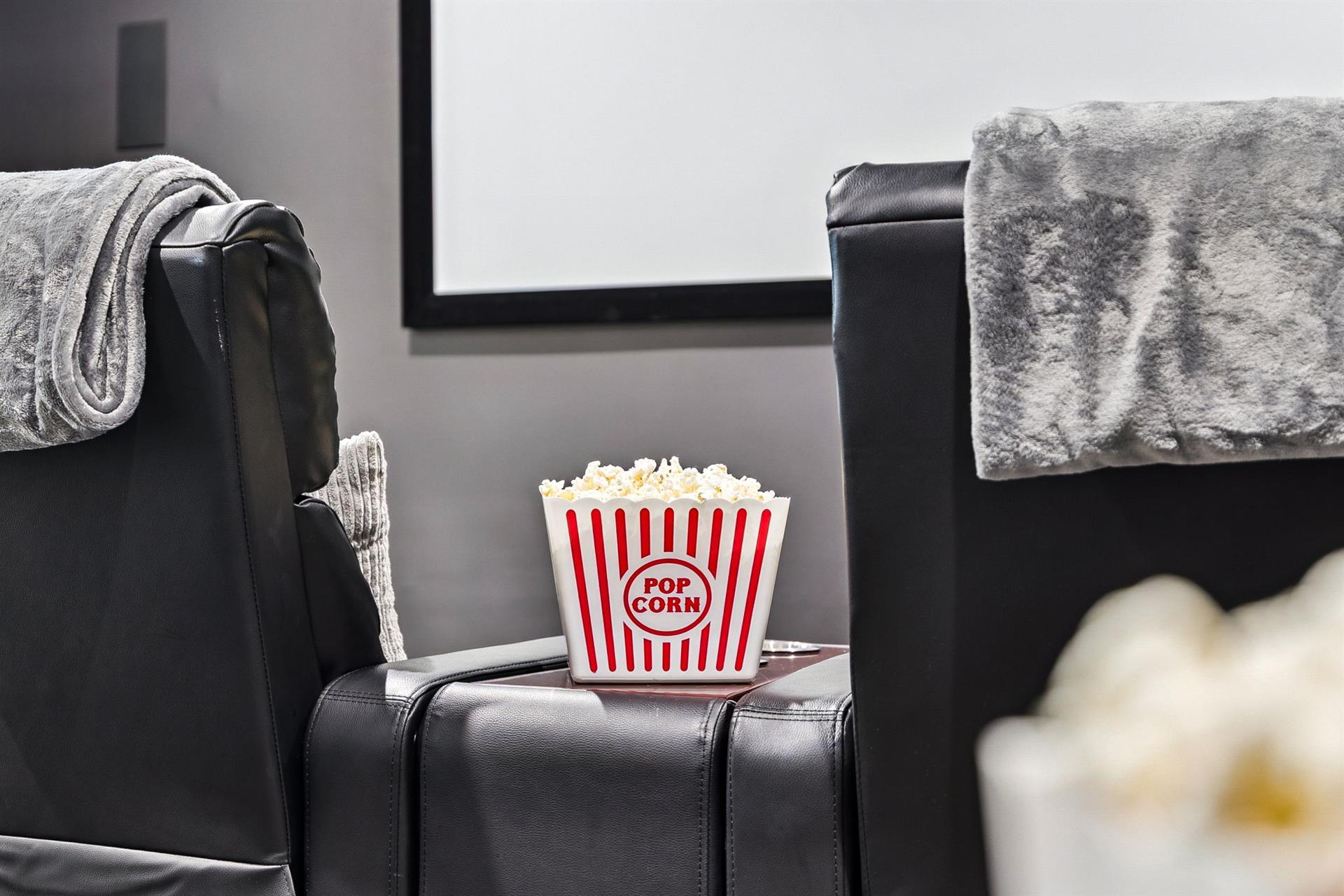 No movie experience is complete without popcorn