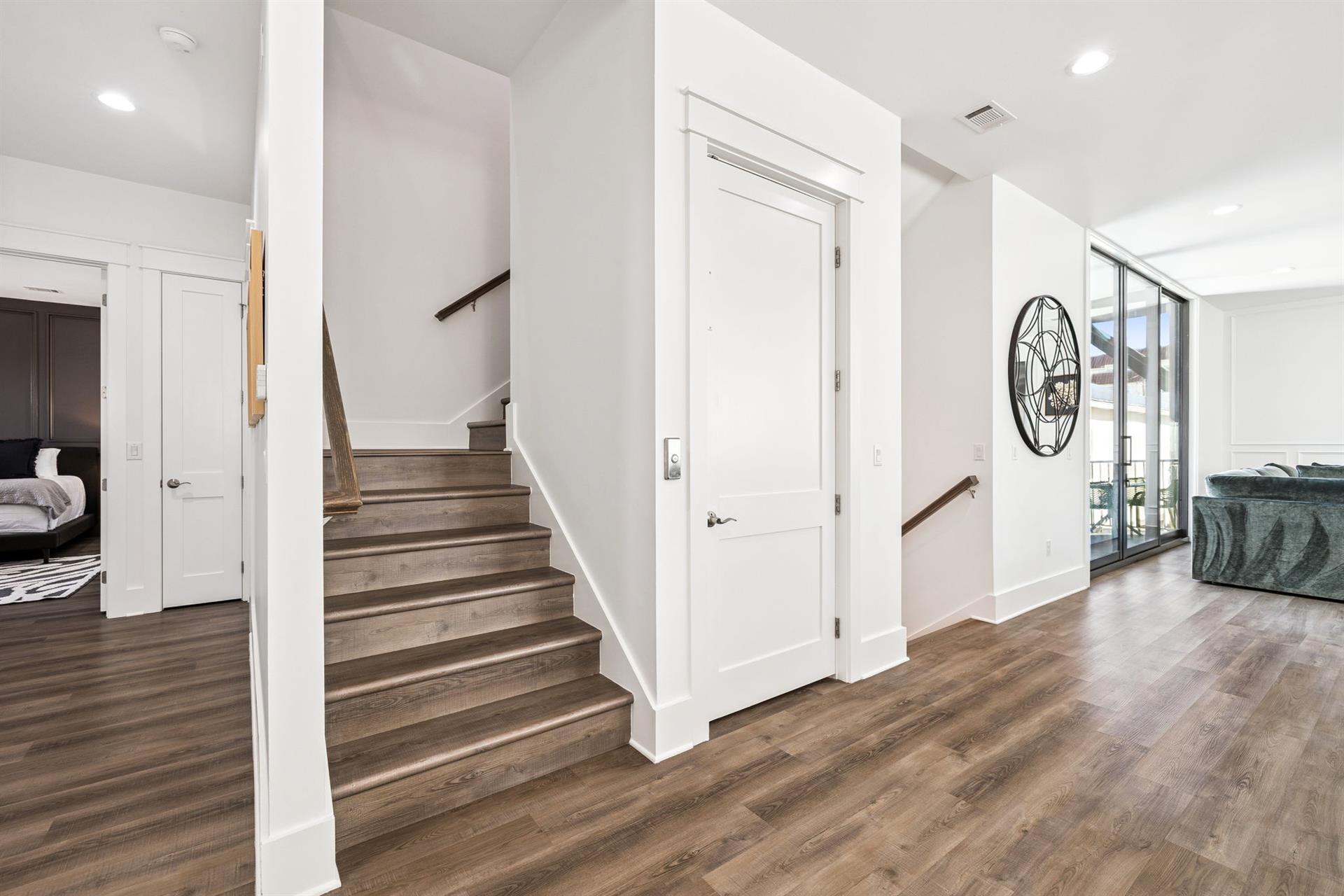 Entry into the Main living Area on the 2nd floor and access to the 3rd floor