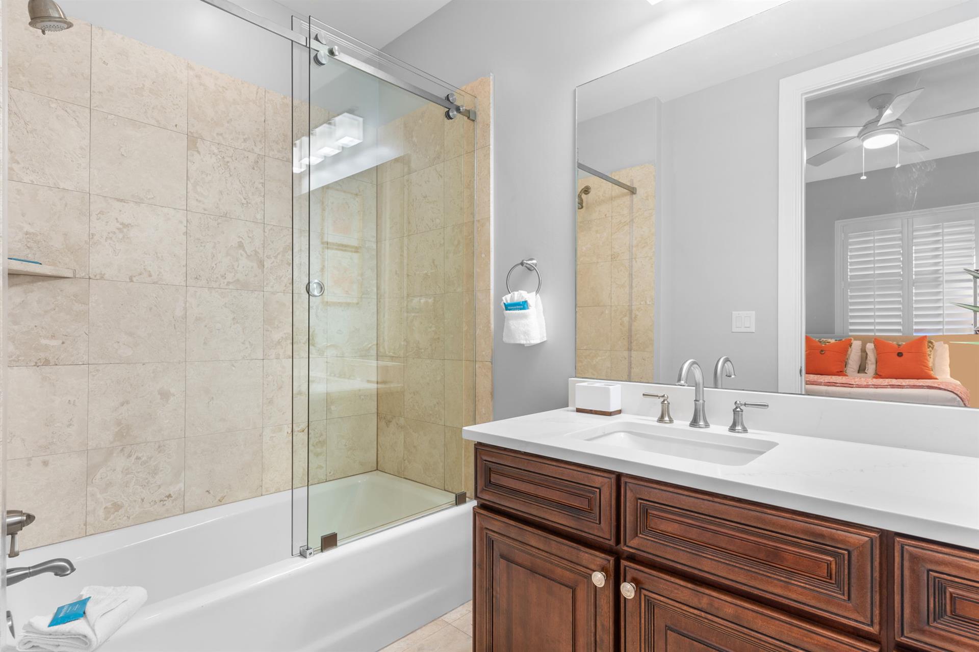 Bathroom 3 on 1st Floor with Tub and Shower Combo