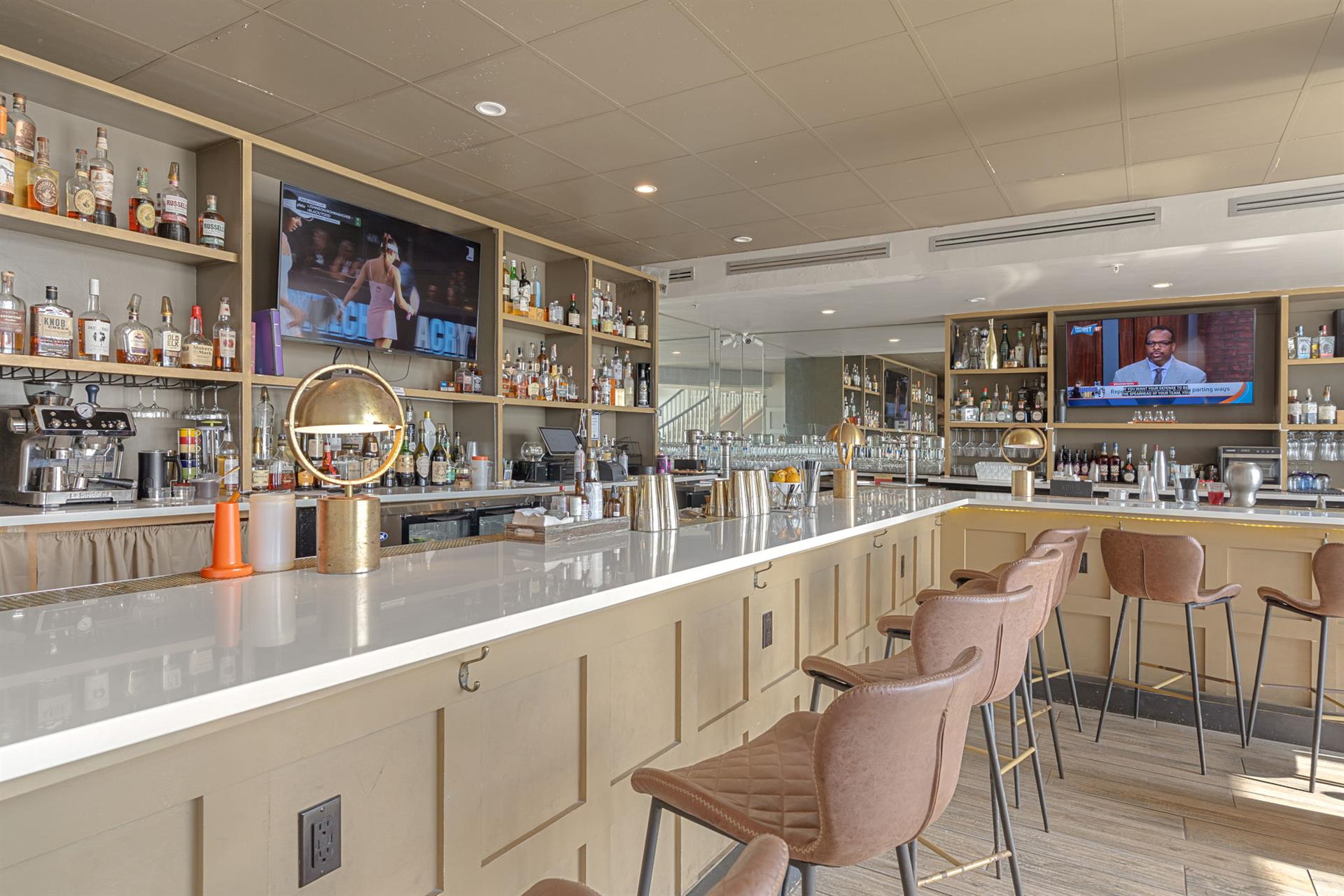 Onsite restaurant and bar