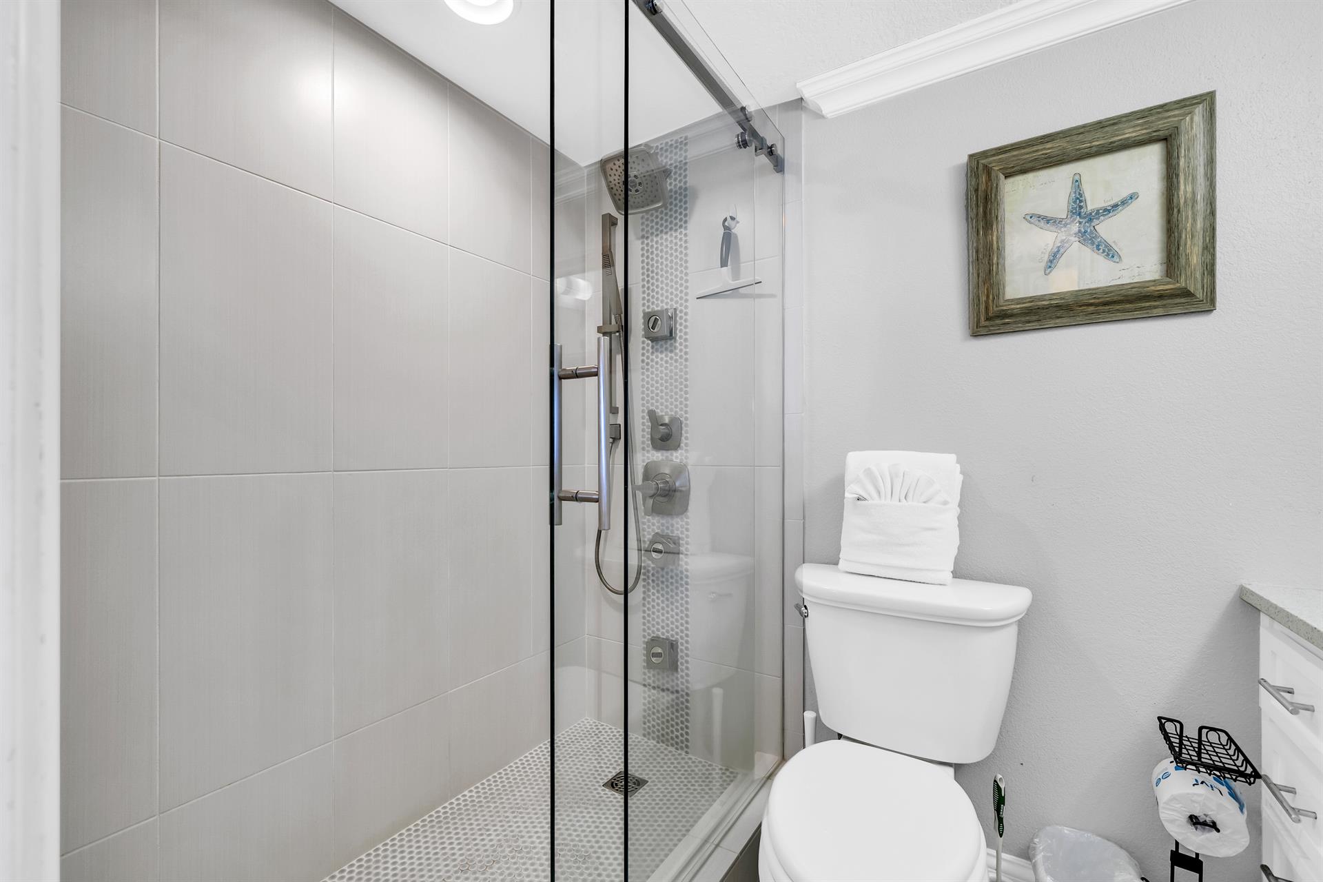 Master bathroom shower