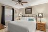 Bedroom 1 with a King Bed and Ceiling Fan
