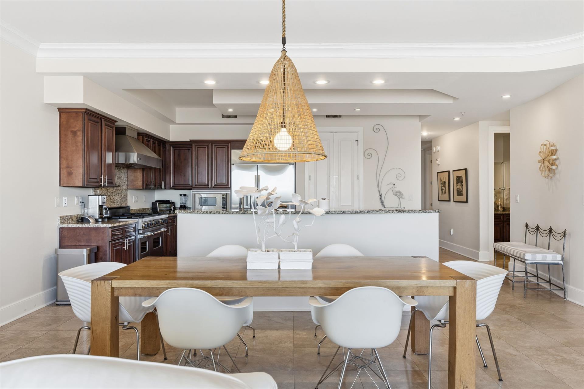 Dining and Kitchen Area allowing for seating up to 8