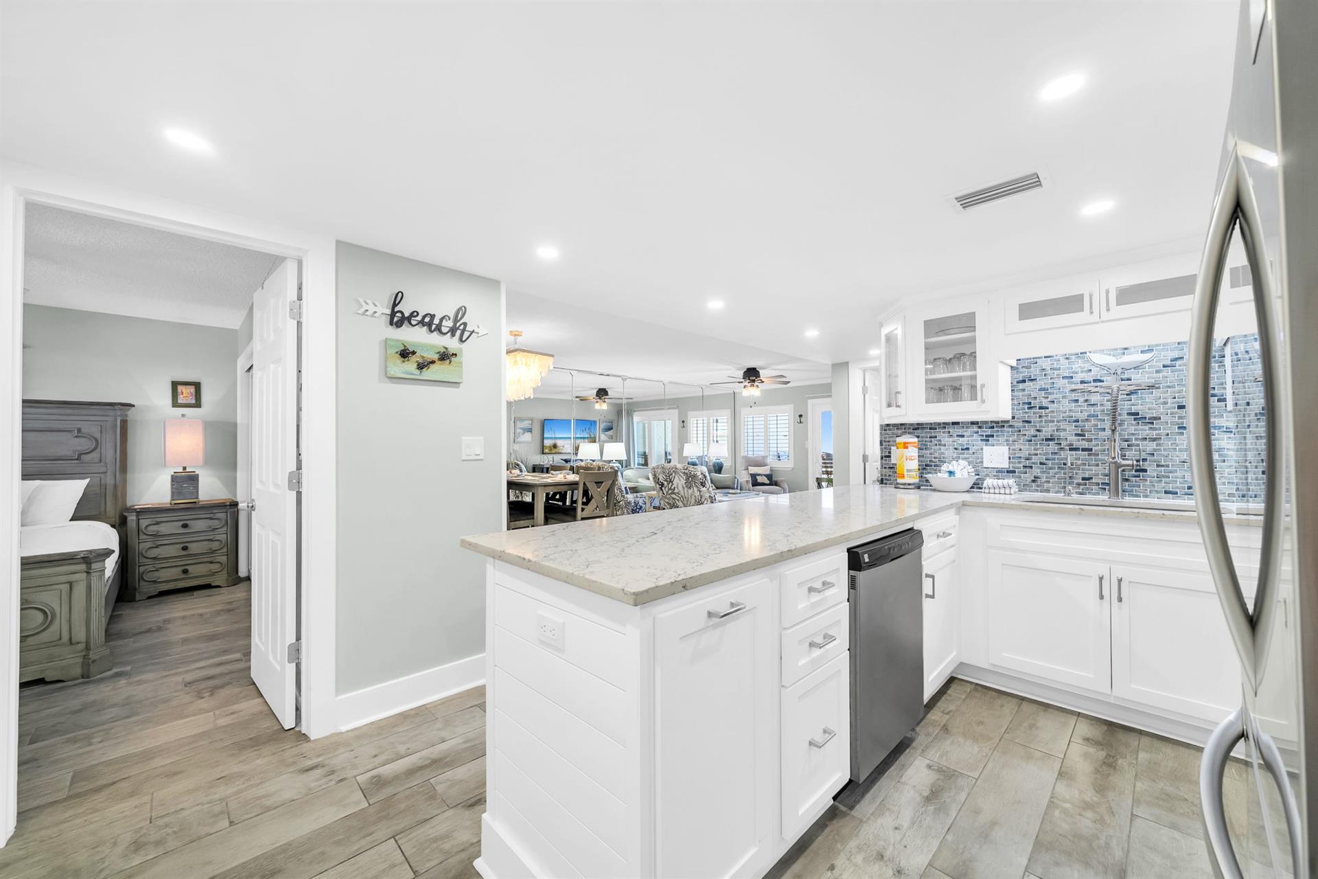 Entry way to kitchen