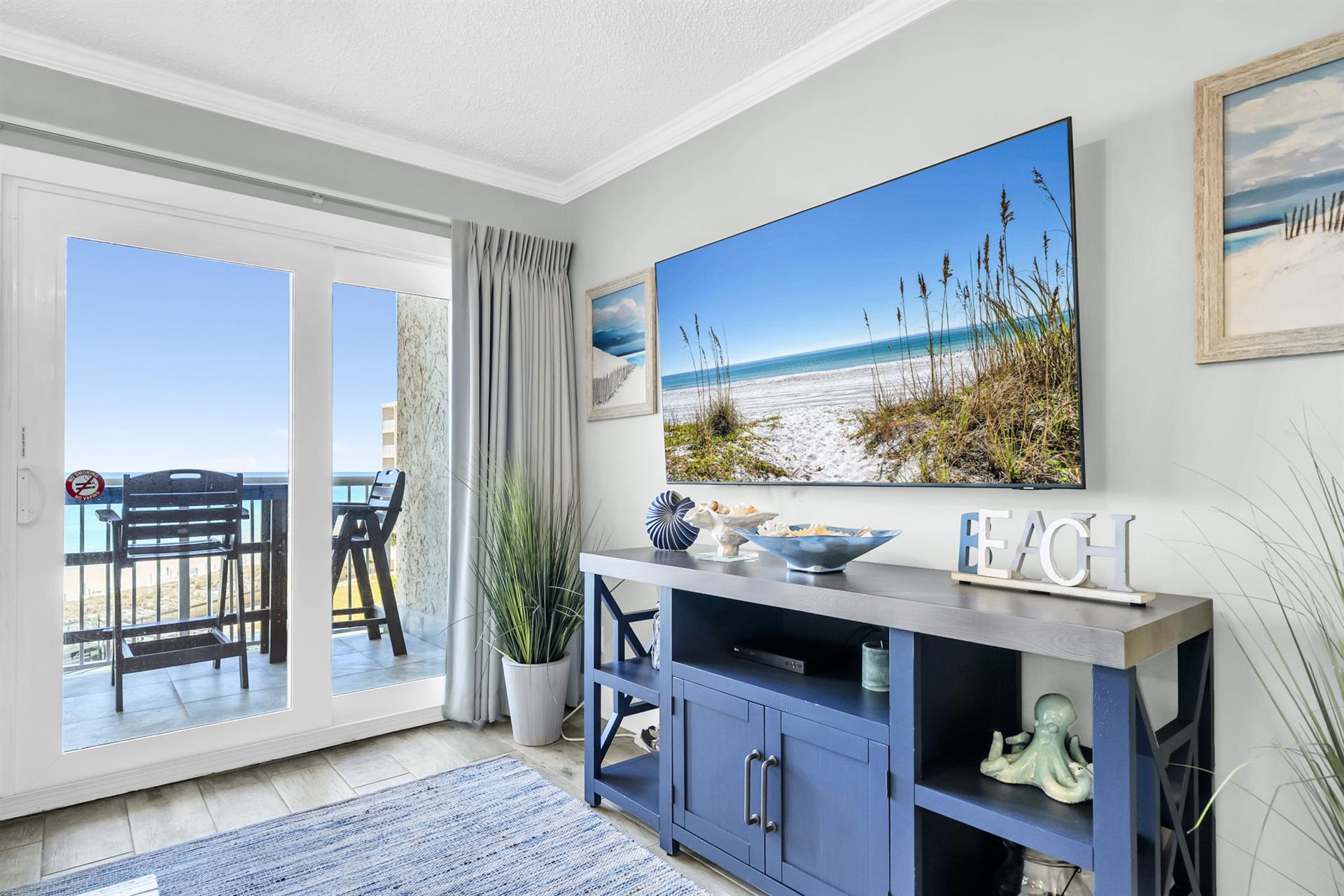 View from living room