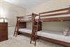 Bedroom 3 with 2  Twin Bunk Beds