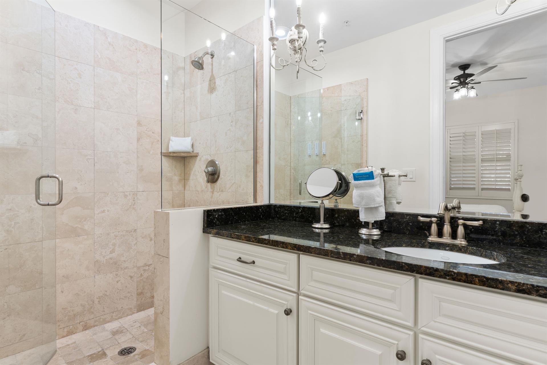 Bathroom 2 with large walkin shower