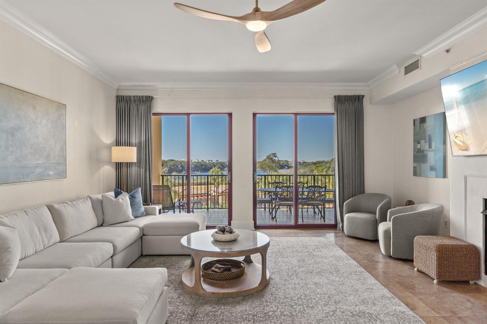 This newly renovated condo invites you to relax into plush sofas as natural light pours through floortoceiling windows. Your private balcony awaits, offering stunning views.