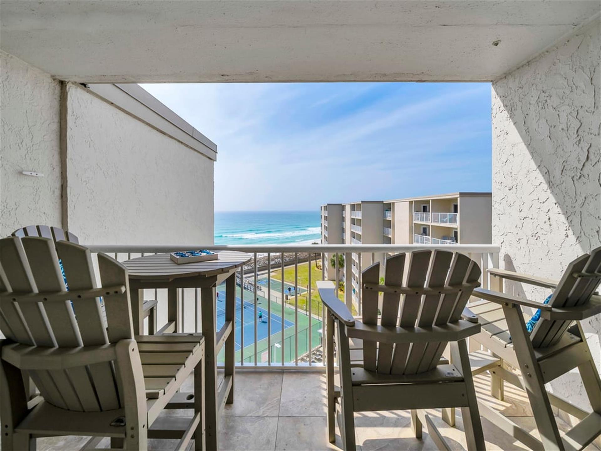 Private walkout balcony
