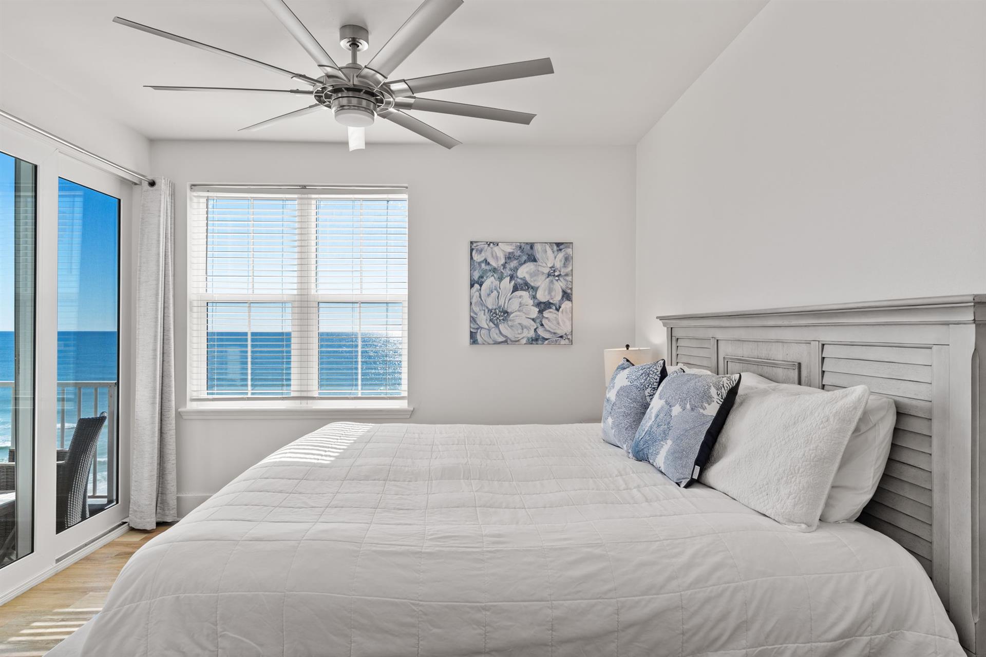 Gentle gulf breezes and natural light create the perfect coastal retreat.