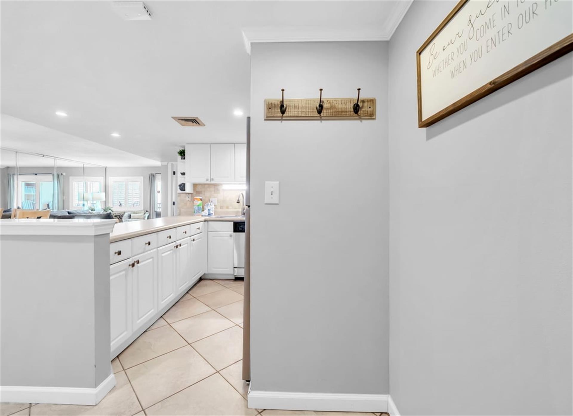 Unit Entrance into Kitchen