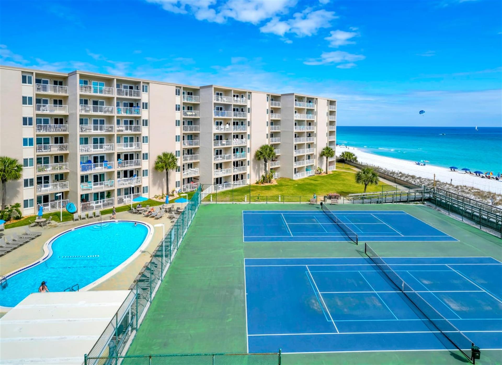 Balcony View of TennisPickleball Courts