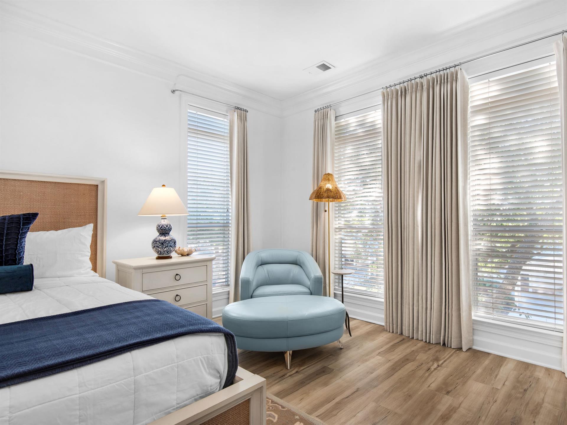 Bedroom 1 with Seating Area