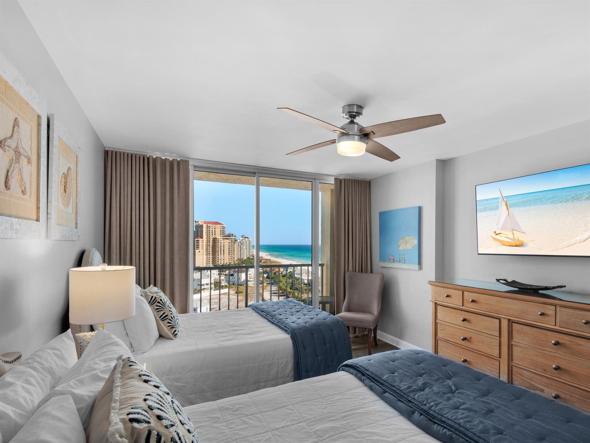 Bedroom 3 with Flat Screen TV