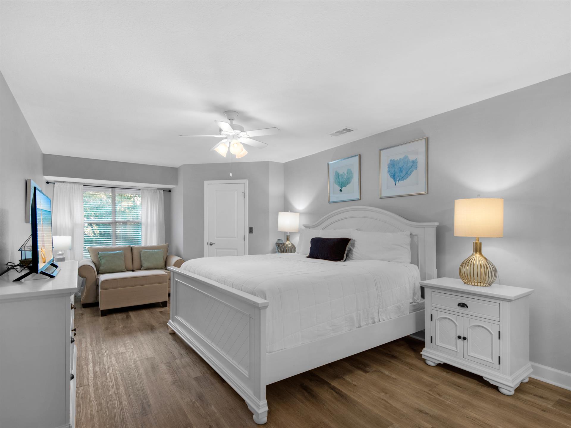 Bedroom 1 with King Bed