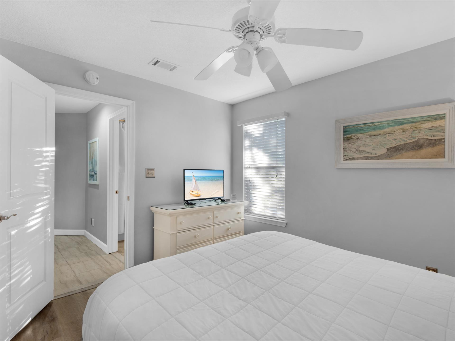 Flat Screen TV in Bedroom 2