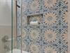 Beautiful tile work in Bathroom 2