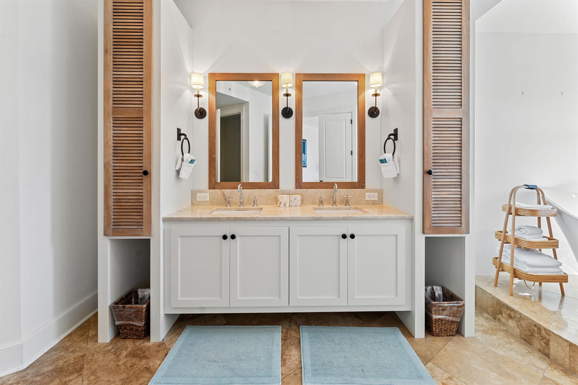 Bathroom 1 with Double Vanity